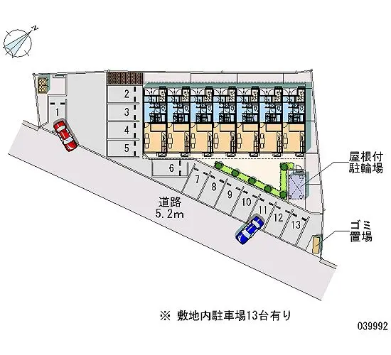 会津若松市日吉町 月極駐車場
